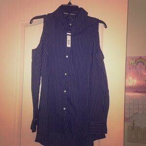 NWT Max Jeans Button up Blouse